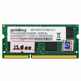 Memória RAM Goldkey DDR3L 4GB Notebook