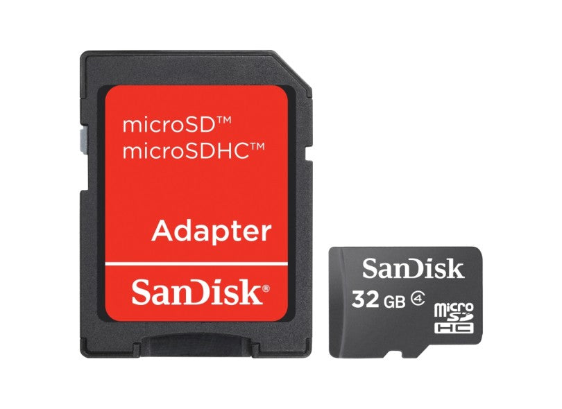 Cartão de Memória 32GB SanDisk preto