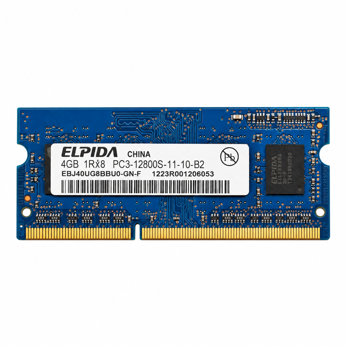 Memória RAM Elpida DDR3 4GB Notebook