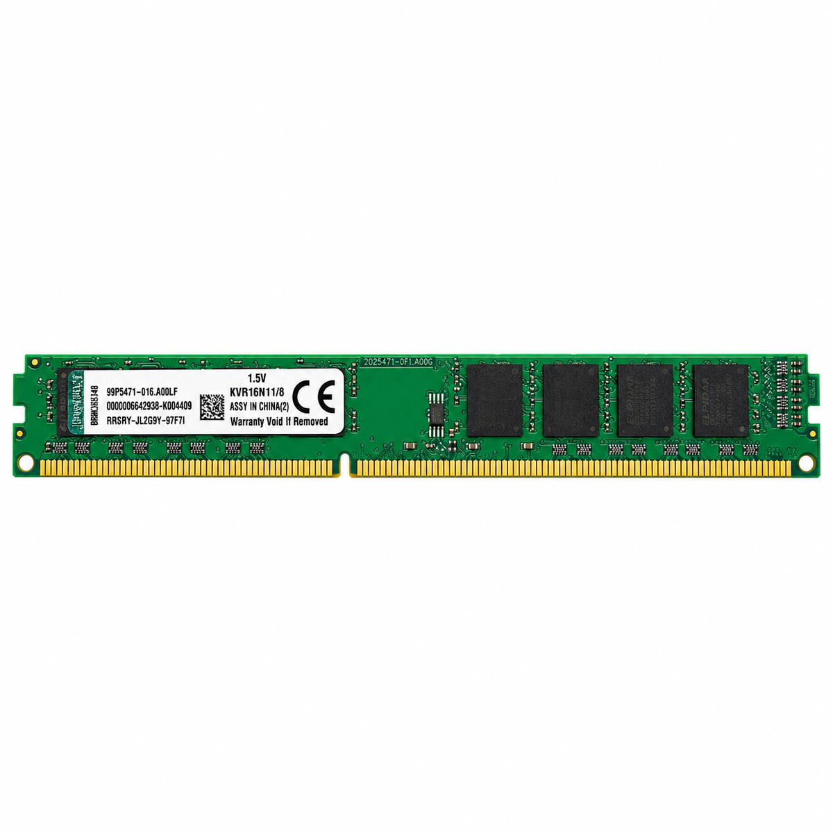Memória RAM Kingston ValueRAM 8GB DDR3 Desktop