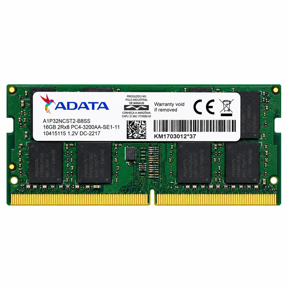 Memória RAM ADATA DDR4 16GB Notebook