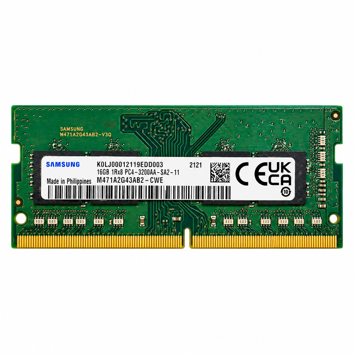 Memória Samsung DDR4 de 16GB Notebook