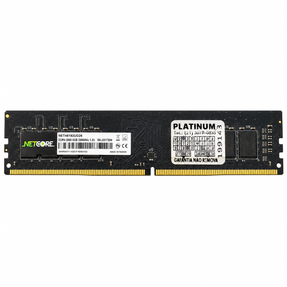 RAM Netcore 8GB DDR4 Desktop