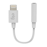 Adaptador Lightning 3.5mm Lehmox LEY-234 branco