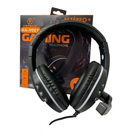 Headphone Kapbom KA-9007 preto