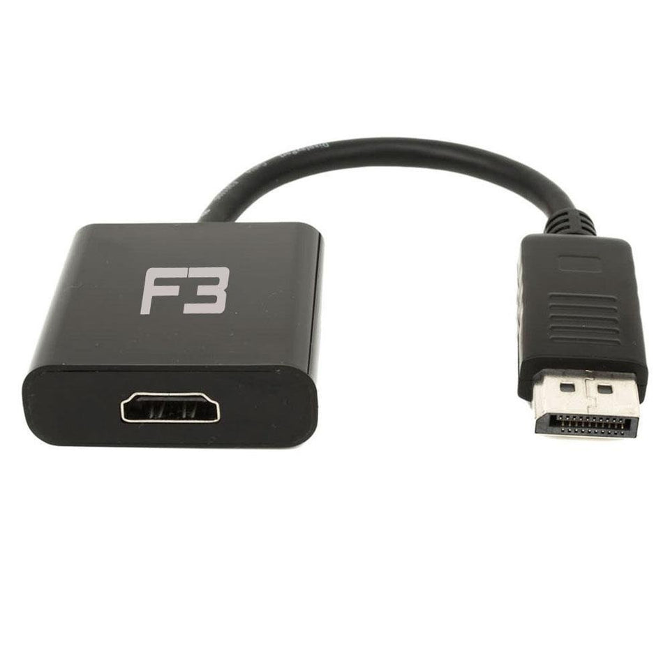 Adaptador Conversor DisplayPort para HDMI FY-656 preto